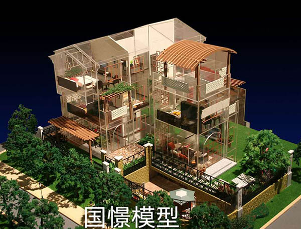 岫岩满族自治县建筑模型